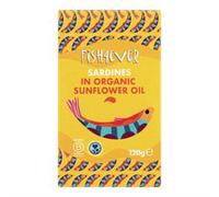 Fish4Ever Fish4Ever Whole Sardines in Organic Sunflower Oil 120g