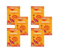 Fish4Ever Mackerel Fillets in Mustard Sa 125g X 6 (Pack of 6)
