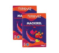 Fish4Ever | Mackerel in Spicy Organic Tomato Sauce - Sustainably Sourced Canned Mackerel Fillets with Olive Oil & Chili, Gluten-Free, High in Omega-3 | 110g (Pack of 2)