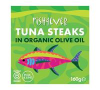 Fish4ever Tuna Steaks in Organic Olive Oil 160g
