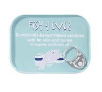 Fish4Ever Whole Sardines in Org S/F Oil 120g X 5 (Pack of 5)
