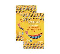 Fish4Ever | Whole Sardines in Organic Sunflower Oil | Sustainably Fished Wild Sardines, Hand-Prepared, High in Omega 3 & Calcium, Packed in Organic Cold-Pressed Oil | 120g (Pack of 2)