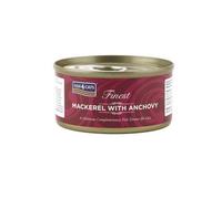 Fish4Pets Fish4Cats Mackerel With Anchovy Wet Cat Food Tins - 3 X 70G
