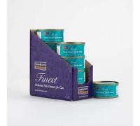 Fish4Pets Fish4Cats Tuna Fillet With Crab Wet Cat Food Tins - 2 X (Box Of 10 X 70G)