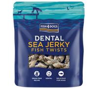 Fish4Dogs Dental Sea Jerky Twists, Fish, 0.1 kg