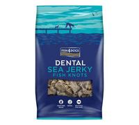 Fish4Pets Fish4Dogs Sea Jerky Fish Knots Dog Treat - 100G (Box Of 10)
