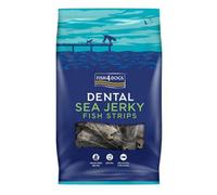 Fish4Pets Fish4Dogs Sea Jerky Fish Strips Dog Treats - 6 X 100G