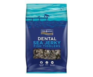 Fish4Pets Fish4Dogs Sea Jerky Fish Tiddlers Dog Treats - 115G