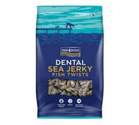 Fish4Pets Fish4Dogs Sea Jerky Fish Twists Dog Treats - 2 X 500G