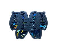 Fishbone Shape Silicone Mold Epoxy Resin Mold Halloween Decoration Tool Easy Clean Fish Bone Pendant Silicone