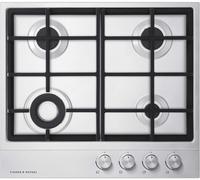 Fisher & Paykel CG604DLPX1 Series 7 LPG Hob, Stainless Steel, 81447
