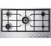 Fisher & Paykel CG905DLPX1 Series 7 LPG Hob, Stainless Steel, 81439