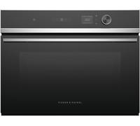 Fisher & Paykel OM60NDLX1 Built-In Combination Microwave Oven, Stainless Steel, 82703