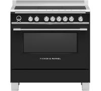 Fisher & Paykel OR90SCI6B1 Series 9 Classic 90cm Induction Range Cooker, Black 82226 A