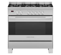Fisher & Paykel OR90SDG4X1 Series 7 Contemporary 90cm Dual Fuel Range Cooker, Stainless Steel 81723 A