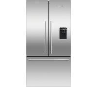 Fisher_Paykel RF540ADUX6 St-Steel Freestanding French Door Refrigerator Freezer, 90Cm, 569L, Ice & W