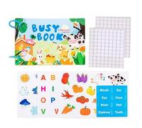 Fisher Cost Activity Book - Educational Cognitive Toy, Learning Through Puzzles and Colorful Pages, Engages Early Learners in Playtime Exploration, Learning Educational Toys, 5.71 inches