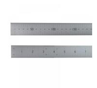 Fisher Satin Chrome Engineers Steel Rule 24" / 600mm