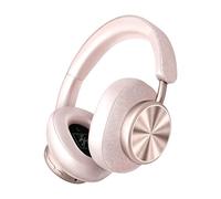 Fisher LEXXON PRO Over Ear Headphones Wireless Bluetooth 5.3, Ultra Soft Comfort Cushion Headset with Mic, 12H Playtime, FM Radio, Micro SD TF Card, Swivel Design, Voice Assistant Workout Headphones