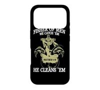 Fisher Of Men We Catch 'Em He Cleans 'Em Matthew 4 19 Case for iPhone 17 Pro