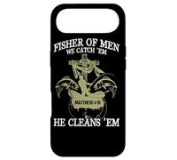 Fisher Of Men We Catch 'Em He Cleans 'Em Matthew 4 19 Case for iPhone Air