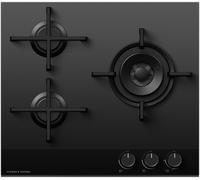 Fisher & Paykel CG603DNGGB4 3 Burner Gas Hob