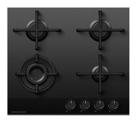 Fisher Paykel CG604DNGGB4 Series 9 60cm Gas On Glass Hob - BLACK