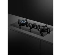 Fisher & Paykel CG903DLPGB4 90cm Gas Hob - Black Glass