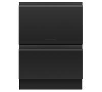 Fisher Paykel DD60D4HZB9 Series 9 Double DishDrawer With Recessed Handles - BLACK