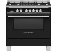 Fisher_Paykel OR90SCG4B1 Dual Fuel 5 Burner Freestanding Cooker