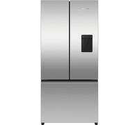 Fisher Paykel 79cm French Style Fridge Freezer Ice & Water RF505ANUX1 Stainless Steel