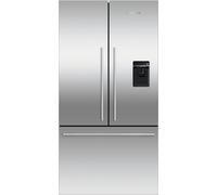 Fisher_Paykel RF540ADUX6 St-Steel Freestanding French Door Refrigerator Freezer, 90Cm, 569L, Ice & W