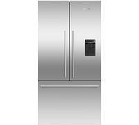 Fisher_Paykel RF540ADUX6 St-Steel Freestanding French Door Refrigerator Freezer, 90Cm, 569L, Ice & W
