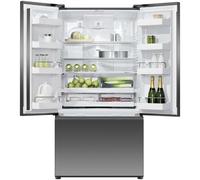 RF540ANUB6 569L U/S Fridge Freezer with Ice & Water - Black Stainless Steel