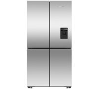 Fisher & Paykel Series 7 Contemporary RF605QNUVX1 Wifi Connected Plumbed Frost Free American Fridge Freezer - Stainless Steel - E Rated, Stainless Steel