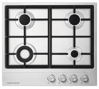 Fisher & Paykel Series 7 CG604DLPX1 60cm Wide Stainless Steel LPG Gas Hob