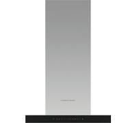 Fisher & Paykel Series 7 Contemporary HC60BCXB4 Wifi Connected 60cm Chimney Cooker Hood for Ducted/Recirculating Ventilation - Stainless Steel / Black, Stainless Steel