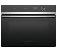 Fisher and Paykel OM60NDLX1 Series 7 Contemporary Compact Combi-Microwave Built-In Oven Stainless Steel
