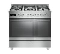 Fisher & Paykel Series 7 OR90L7DBGFX2 90cm Wide Stainless Steel Dual Fuel Freestanding Range Cooker