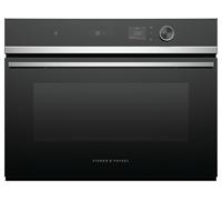 Fisher & Paykel Series 7 OS60NDLX1 Black Built-In Compact Steam Combination Oven