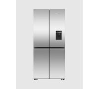 Fisher & Paykel Series 7 Contemporary RF500QNUX1 Wifi Connected Plumbed American Fridge Freezer - Stainless Steel - E Rated, Stainless Steel