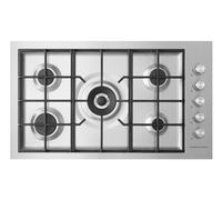 Fisher & Paykel Series 9 CG905DWNGFCX3 90cm Wide Stainless Steel Gas Hob