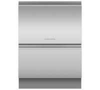 Fisher & Paykel Series 9 DD60D4HNX9 Stainless Steel Built-In Double DishDrawer™ - Recessed Handle