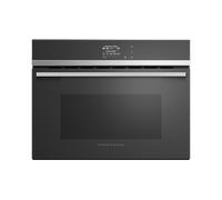 Fisher & Paykel Series 9 OS60NDB1 Black/Stainless Steel Built-In Compact Steam Combination Oven - Repackaged