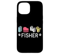 Fisher Personalized Dog Name Fisher Pet Lover Case for iPhone 15