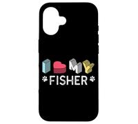 Fisher Personalized Dog Name Fisher Pet Lover Case for iPhone 16