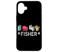 Fisher Personalized Dog Name Fisher Pet Lover Case for iPhone 16 Plus