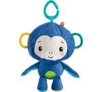 Fisher-Price 2-In-1 Monkey & Ball Stuffed Toy Baby Teether