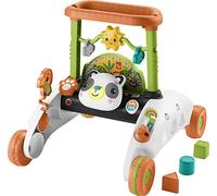 Fisher-Price 2-Sided Steady Speed Panda Walker, interactive baby walking toy with activities and learning songs [Amazon Exclusive]