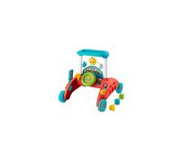 Fisher-Price 2-Sided Steady Speed Walker - UK English Edition, interactive car-themed baby walking toy, HJP47